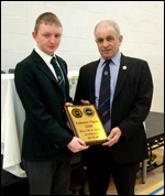 Senior Master Howard with David Freeman